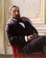 Portrait of Jules Richemont Gustave Caillebotte